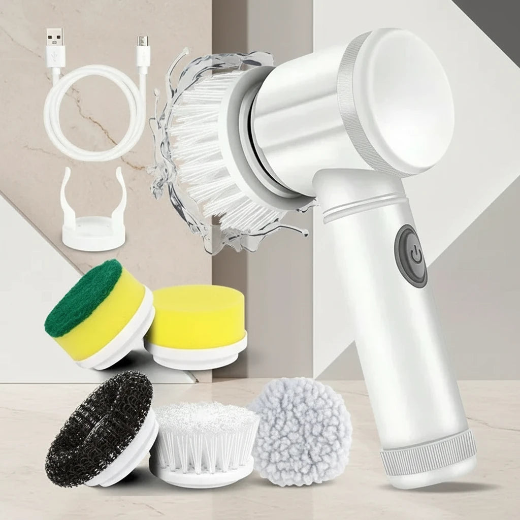 Cordless Spin Scrubber for Effortless Cleaning